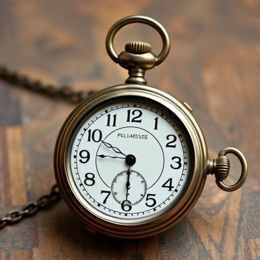 Un orologio da taschino antico